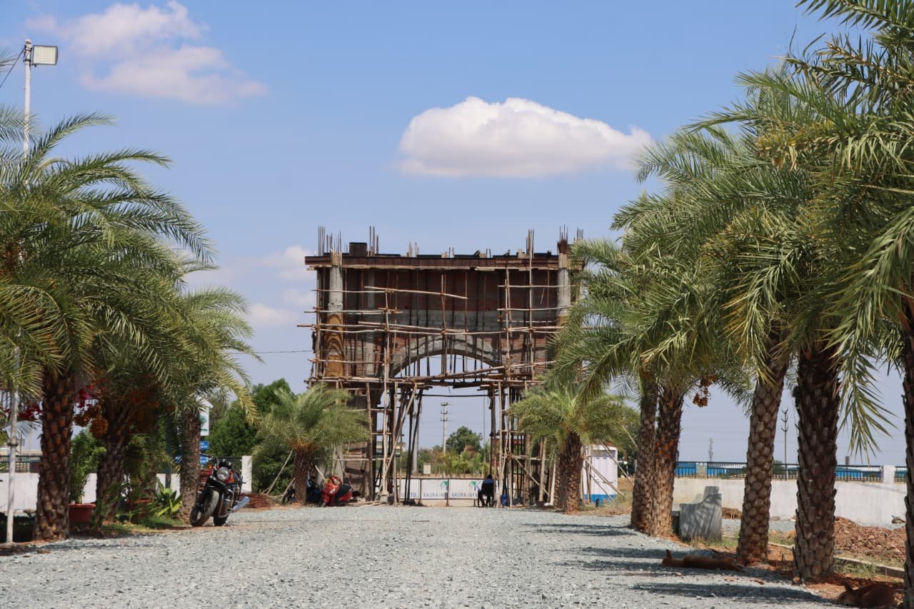 Entrance Arch Work